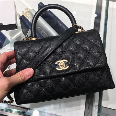 chanel coco handle 2017|chanel coco bag price.